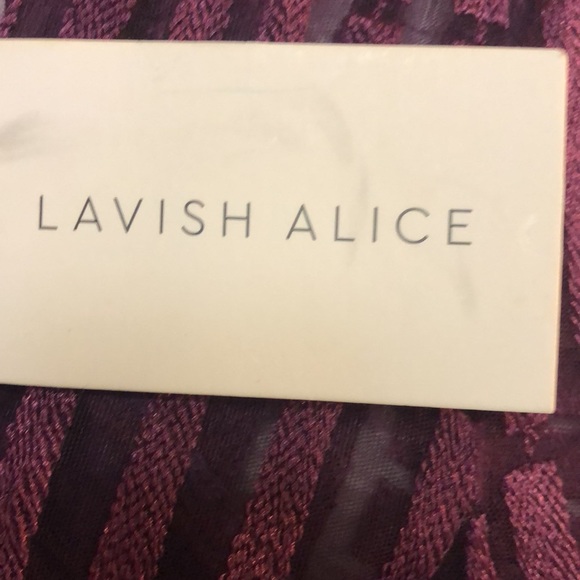 Lavish Alice lace long sleeved purple in color - Picture 10 of 14